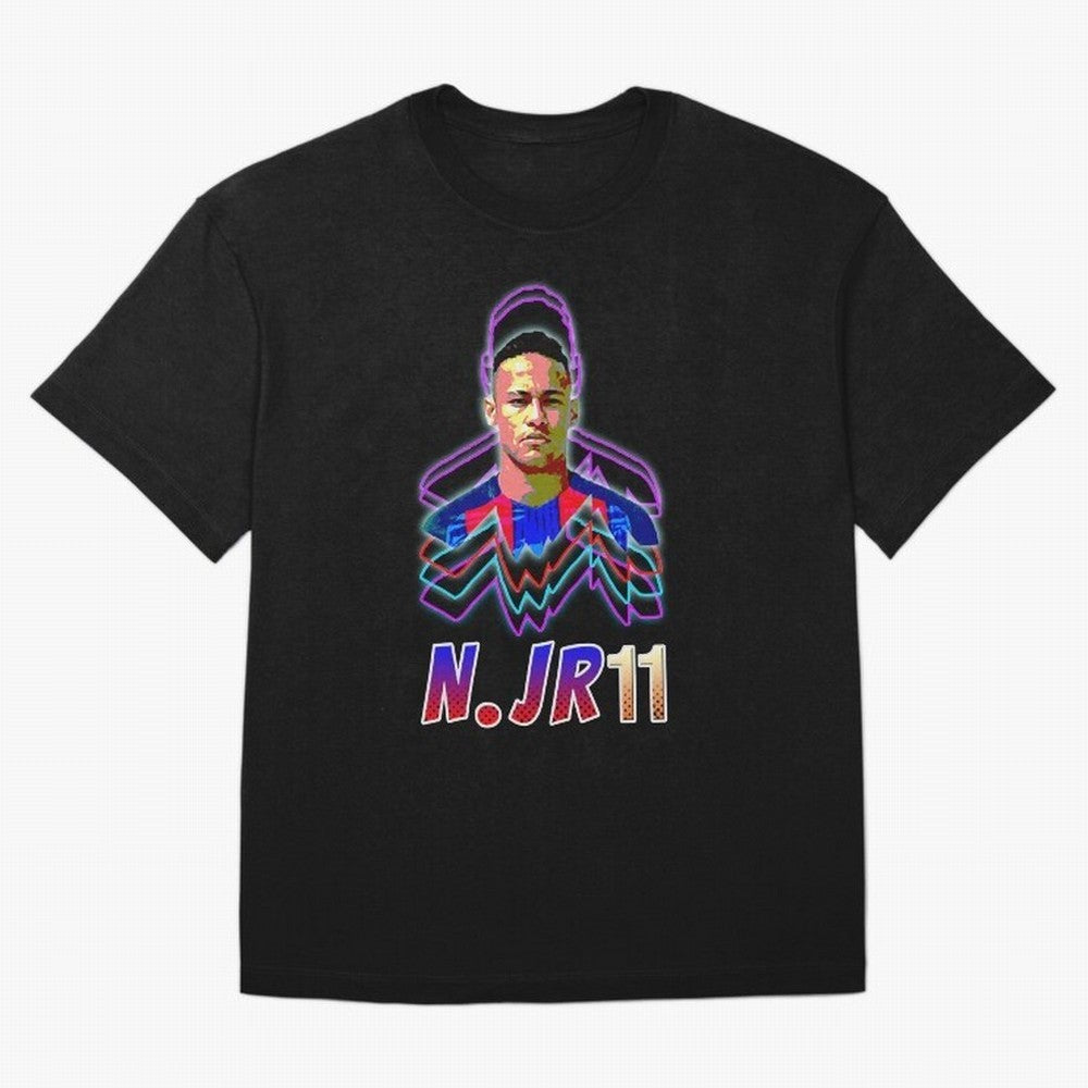 Neymar - Neon T-Shirt Essential T-Shirt Carry the Dream of FIFA World Cup 2026 Spirit, Highlighting Germany, Haaland, Worldwide Fan Energy, Dramatic Goals, Stadium Lights and Championship Celebrations; Created for Match Day Parties, Soccer Gifts,