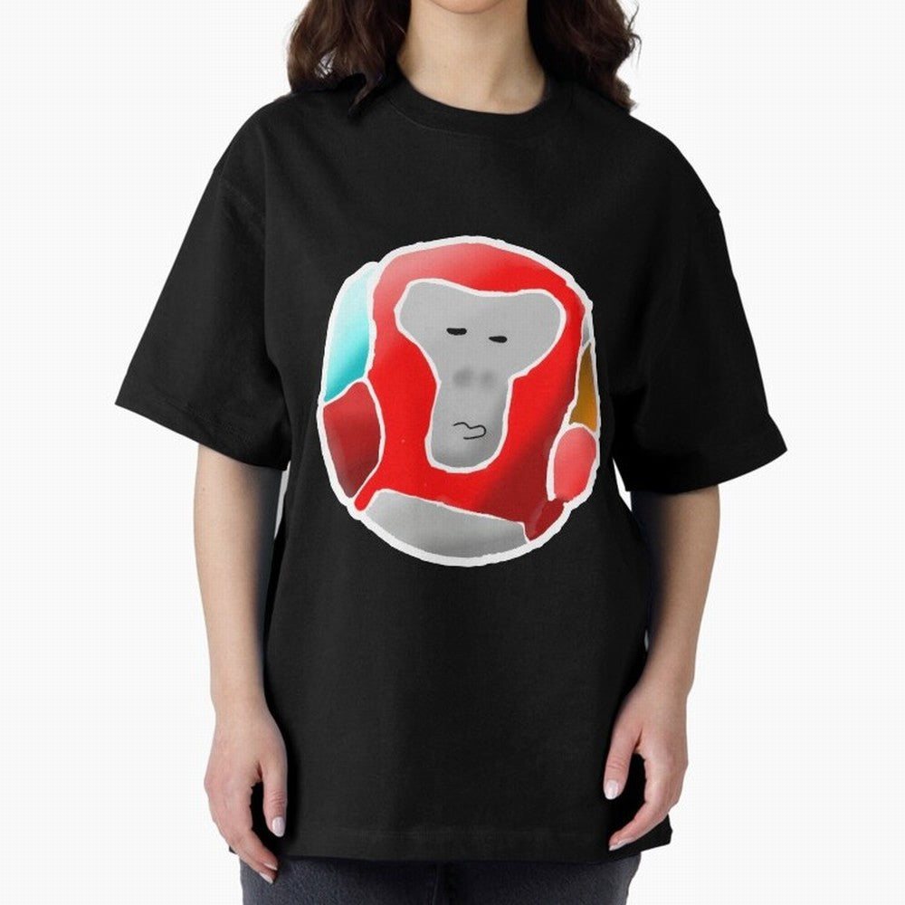 Gorilla Tag red soccer ball Gorilla Oversized T-Shirt Stand Out with Spirit from FIFA World Cup 2026 for Fans of Cristiano Ronaldo, Haaland and CR7 and Portugal, Bringing Championship Spirit, Famous Goals, Roaring Crowds and International Football