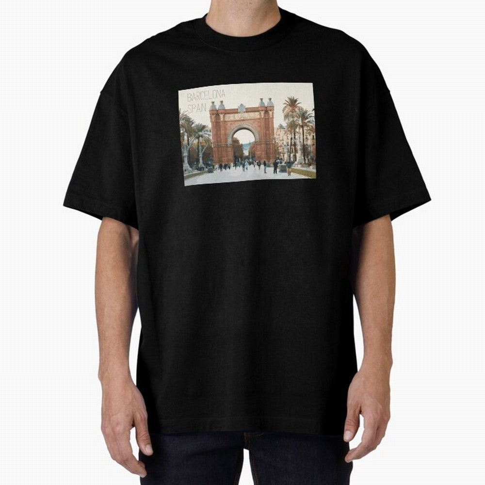 Barcelona Print Classic T-Shirt Relive the Noise and Pride of the FIFA World Cup 2026 Journey through Haaland and Mbappe Highlights, Portugal Pride, Vintage Soccer Flavor, Modern Football Stars, National Flags and Final Night Emotion; Great for