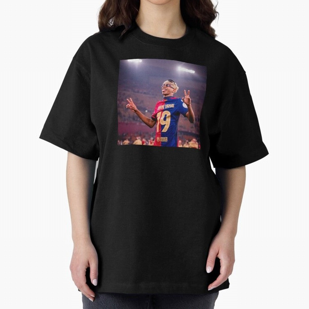Lamine Yamal Oversized T-Shirt Turn Every Weekend Toward FIFA World Cup 2026 USA Canada Mexico for Fans of Messi, Neymar and Mbappe and France and Portugal, Bringing Stadium Chants, National Pride, Trophy Dreams and Unforgettable Football Memories;