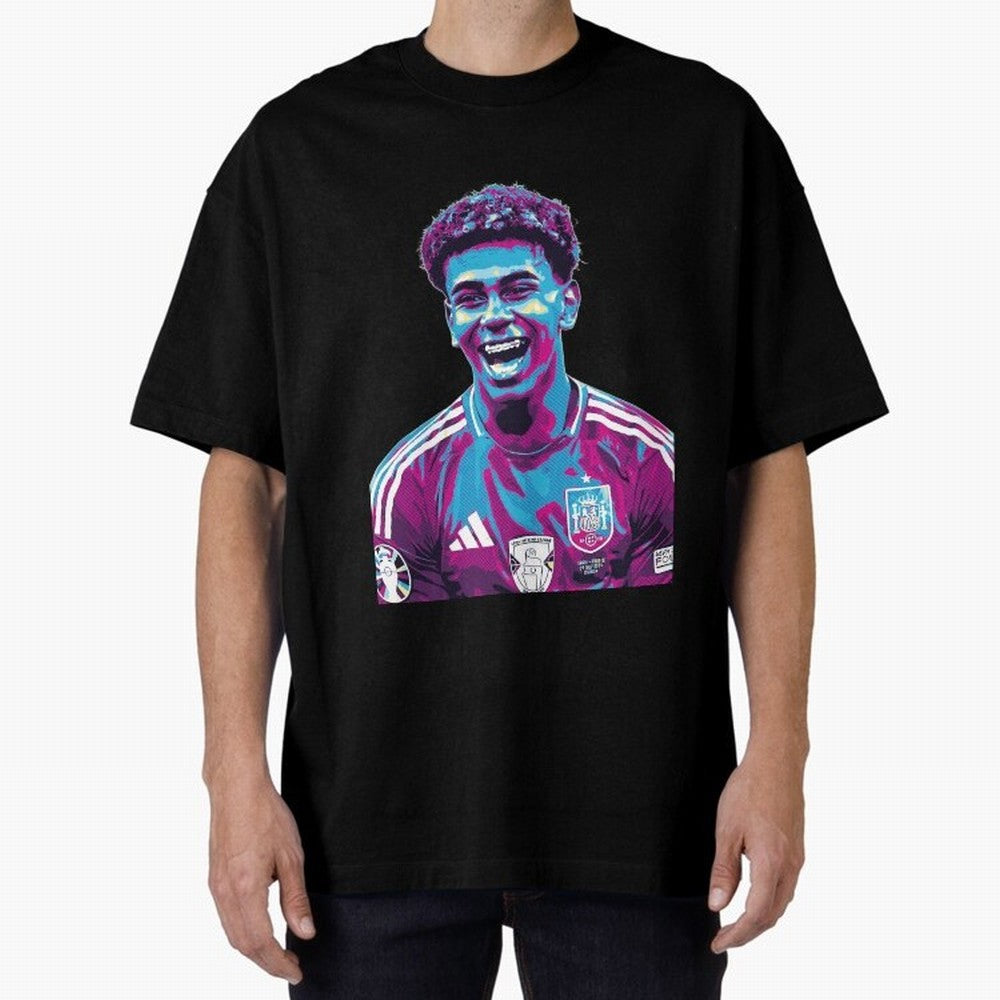 lamine yamal laugh Classic T-Shirt Celebrate the Stars of FIFA World Cup 2026 USA Canada Mexico for Fans of CR7 and Messi and Germany, Bringing Worldwide Fan Energy, Dramatic Goals, Stadium Lights and Championship Celebrations; Great for Supporters
