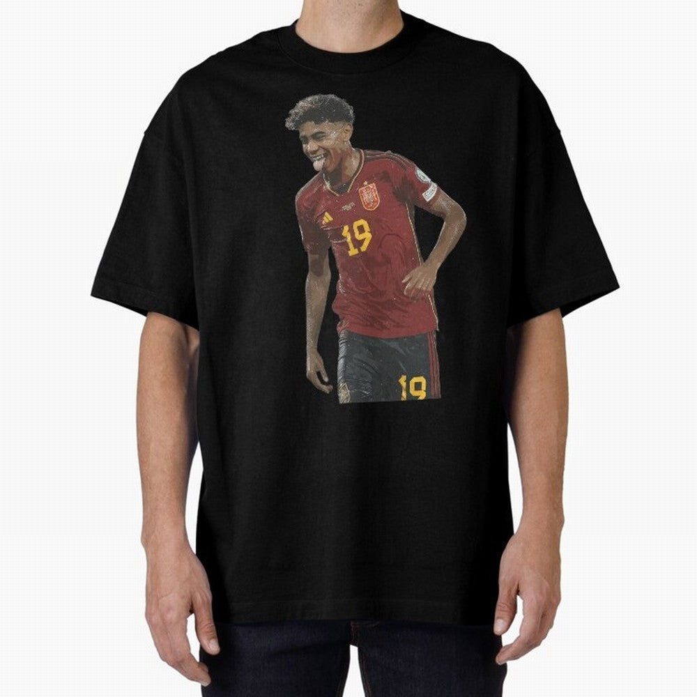 Lamine Yamal Oversized T-Shirt Celebrate Fan Favorites in FIFA World Cup 2026 Group Stage Spirit, Connected to France, Neymar, Stadium Chants, National Pride, Trophy Dreams and Unforgettable Football Memories; Made for Die Hard Supporters, Soccer