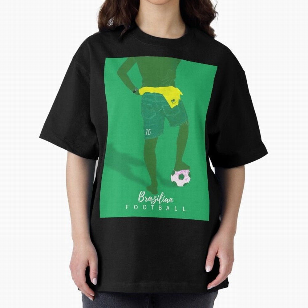 Brazilian Football Tribute Classic T-Shirt Celebrate Soccer Greatness during the FIFA World Cup 2026 Group Stage Journey through Messi, Neymar and Mbappe Highlights, Spain and Netherlands Pride, Global Supporter Spirit, Legendary Goals, National