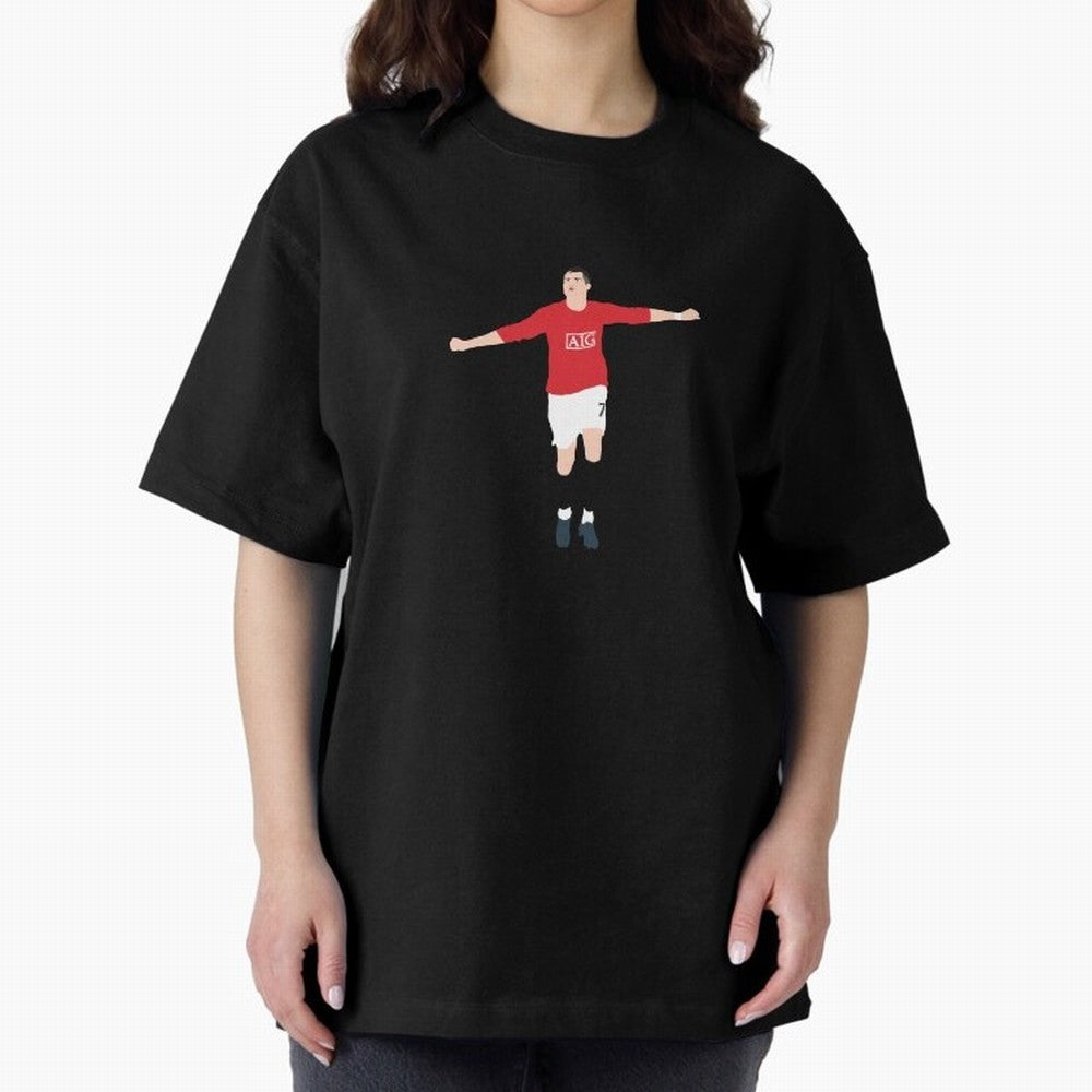 Vintage Cristiano Ronaldo Oversized T-Shirt Back the Journey through Match Day Hype around FIFA World Cup 2026, Mbappe and Neymar, Spain, Retro Football Energy, Iconic Rivalries, Trophy Chase Drama and Stadium Atmosphere; Made for Die Hard