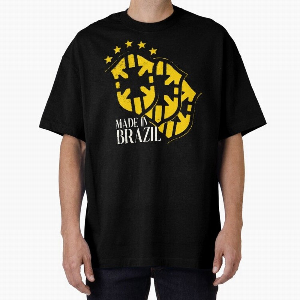 Design Made in Brazil Classic T-Shirt Relive the FIFA World Cup 2026 Journey through Haaland and Mbappe Highlights, England Pride, Retro Football Energy, Iconic Rivalries, Trophy Chase Drama and Stadium Atmosphere; Made for Collectors Who Enjoy