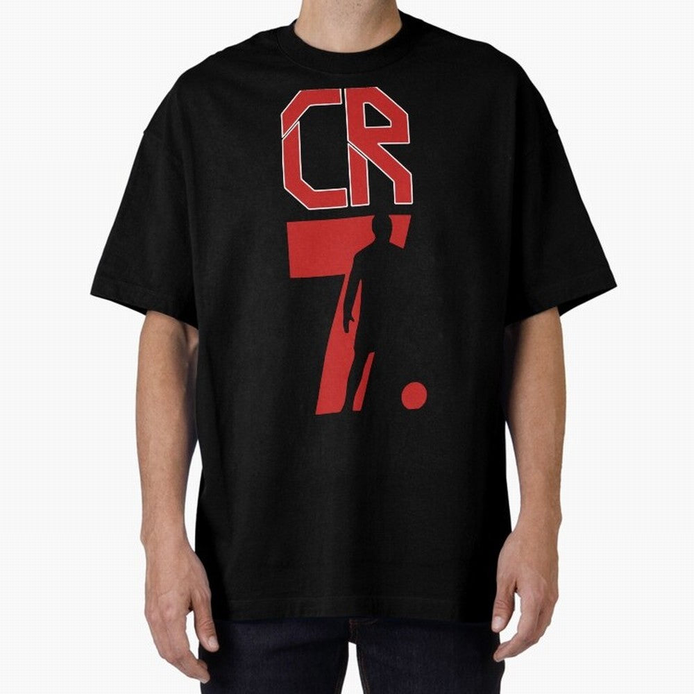 Football World Cup cristiano ronaldo CR7 Legacy Oversized T-Shirt Fuel Match Day Hype around FIFA World Cup 2026, Messi, CR7 and Mbappe, Germany, Fan Favorite Moments, National Team Passion, Big Match Drama and Soccer History; Made for Die Hard