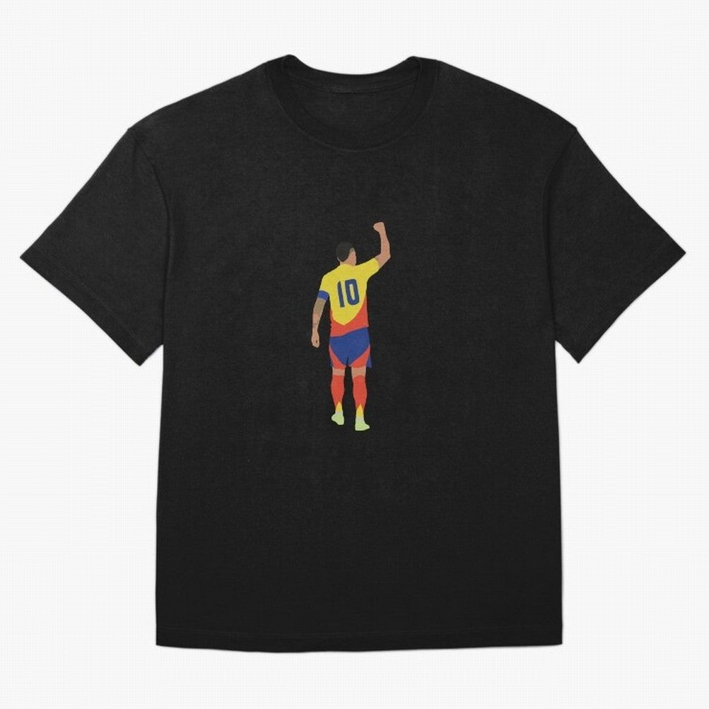 James Rodr¨ªguez Colombia Captain Classic T-Shirt Celebrate Global Passion for the FIFA World Cup 2026 USA Canada Mexico Journey through Mbappe Highlights, Brazil, Portugal and Argentina Pride, Classic Soccer Heritage, Championship Pressure, Fan