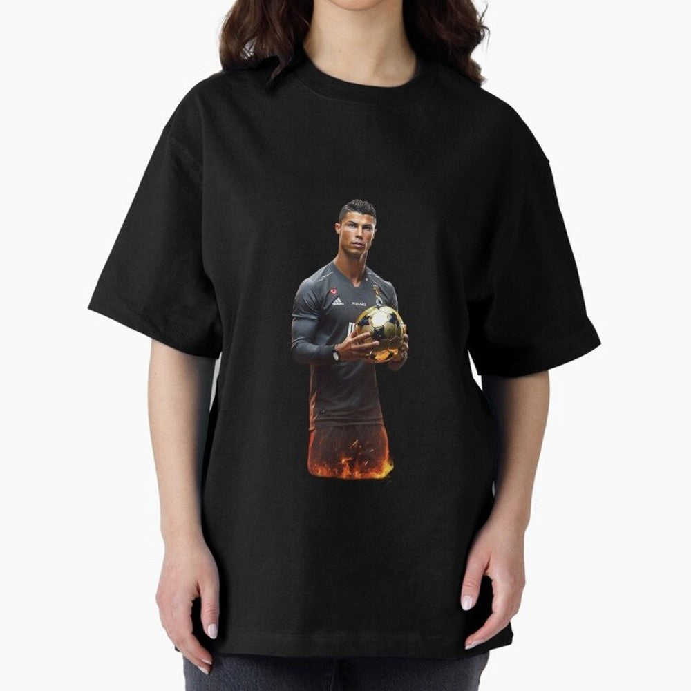 Real Goat Cristiano Ronaldo Oversized T-Shirt Bring Stadium Energy to FIFA World Cup 2026 USA Canada Mexico Featuring Messi and Cristiano Ronaldo, Portugal Energy, Global Supporter Spirit, Legendary Goals, National Colors and Tournament