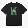 Art I Love BRAZIL Classic T-Shirt Stand with Global Football Passion for FIFA World Cup 2026 USA Canada Mexico, Driven by Mbappe and Neymar, Argentina, Soccer Culture, Superstar Moments, National Team Dreams and Competitive Fire; Great for