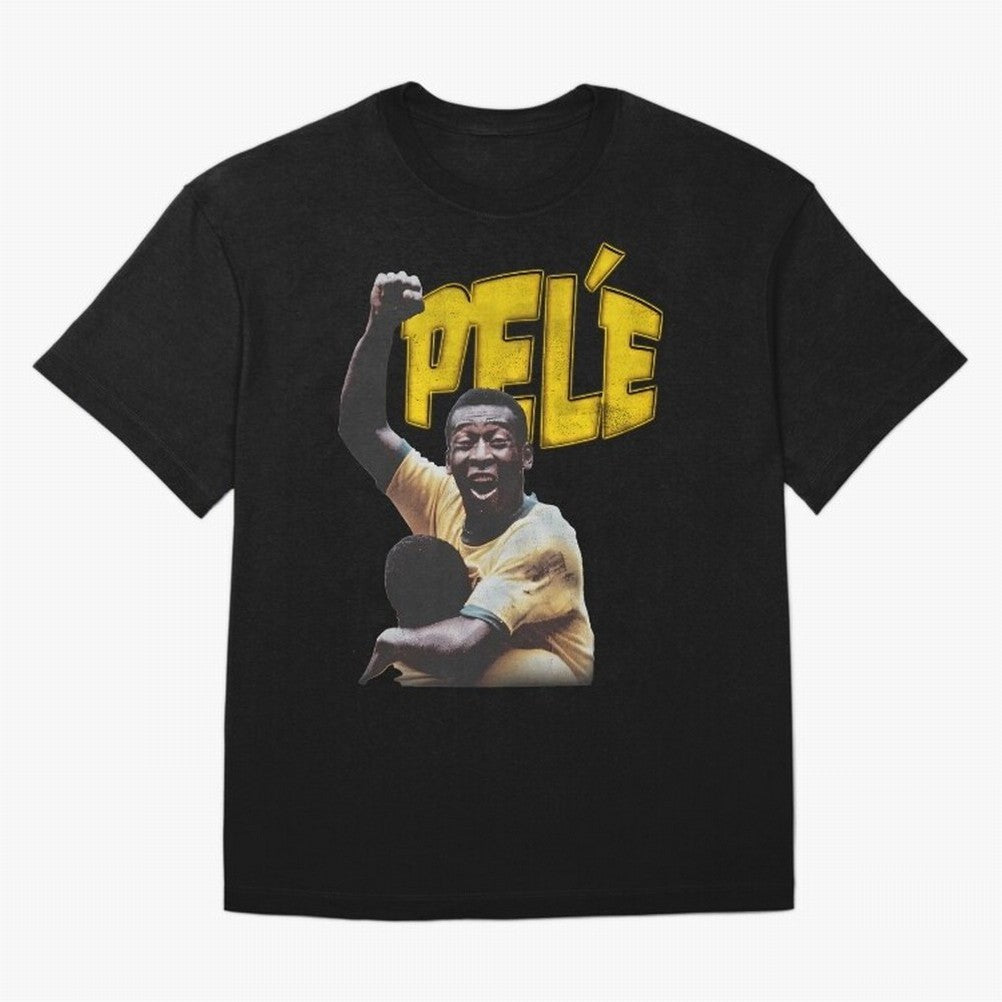 Pele #10 Essential T-Shirt Carry the Dream of Global Football Passion for FIFA World Cup 2026 Group Stage, Celebrating CR7 and Messi, France and Portugal, Global Supporter Spirit, Legendary Goals, National Colors and Tournament Celebration; Ideal