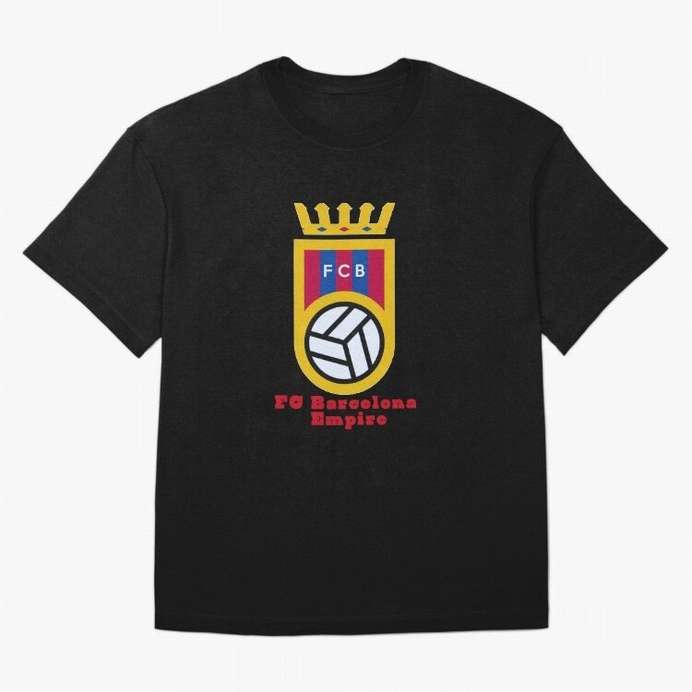 FC Barcelona Empire Design Classic T-Shirt Elevate Global Football Passion for FIFA World Cup 2026 Group Stage, Capturing Messi, CR7 and Mbappe, England, Championship Spirit, Famous Goals, Roaring Crowds and International Football Unity; Perfect