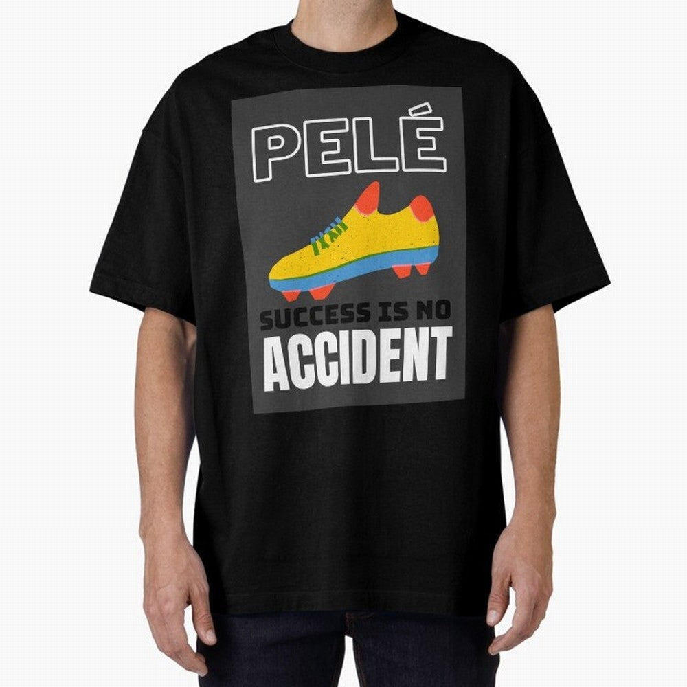 Pele Quote Success Is No Accident Graphic Classic T-Shirt Step into FIFA World Cup 2026 Group Stage for Fans of Haaland and Mbappe and Portugal, Bringing Classic Soccer Heritage, Championship Pressure, Fan Loyalty and International Pride; Made for