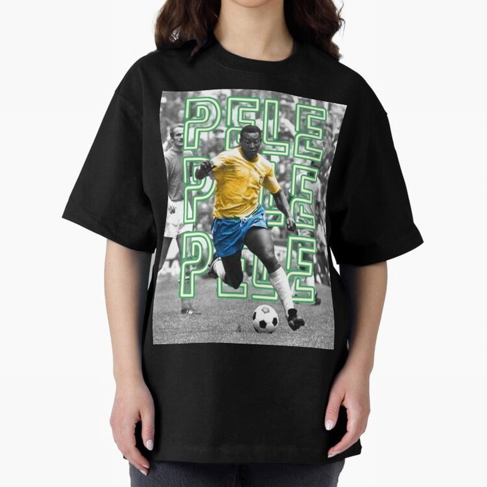 Pele The G.O.A.T. Classic T-Shirt Celebrate Fan Culture around Global Football Passion for FIFA World Cup 2026 USA Canada Mexico, Built around CR7 and Messi, France and Portugal, Fan Favorite Moments, National Team Passion, Big Match Drama and