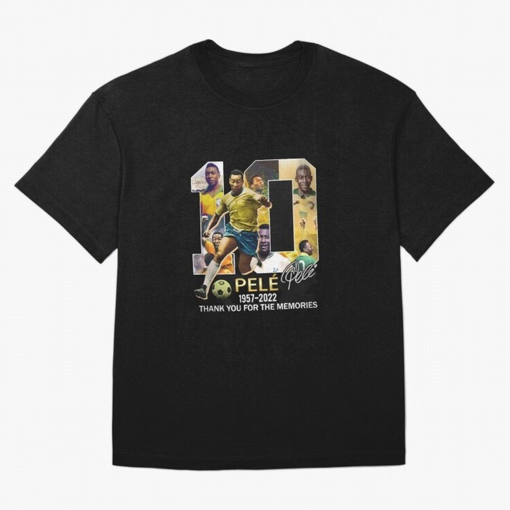 Signed Pele Shirt Oversized T-Shirt Celebrate the FIFA World Cup 2026 Group Stage Journey through Cristiano Ronaldo Highlights, Argentina, France and Brazil Pride, Football Festival Excitement, Trophy Ambitions, Country Rivalries and Star Player