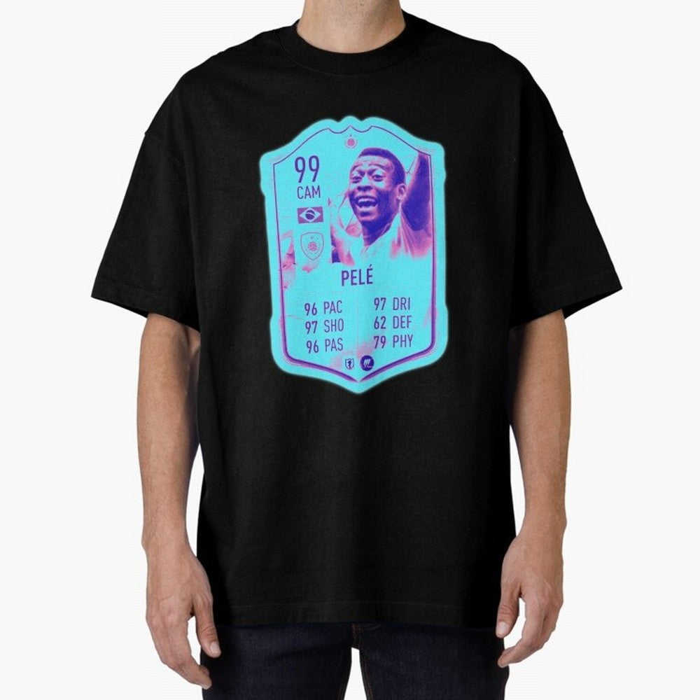Pele Oversized T-Shirt Get Ready for the FIFA World Cup 2026 USA Canada Mexico Journey through Neymar Highlights, Argentina Pride, Supporter Pride, Iconic Celebrations, Legendary Names and Global Match Day Energy; Created for Match Day Parties,