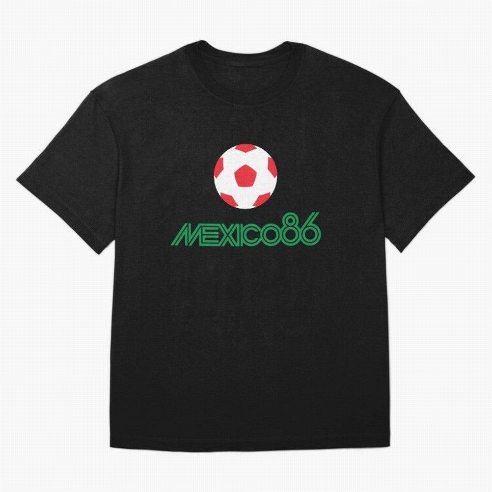 Mexico 86 World Cup Print8 Classic T-Shirt Celebrate the Magic of FIFA World Cup 2026 USA Canada Mexico for Fans of Messi, CR7 and Mbappe and Brazil, Portugal and Argentina, Bringing Football Passion, Legendary Performances, Festival Vibes and