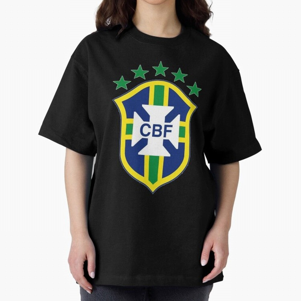 Brazil Soccer Logo2 Essential T-Shirt Celebrate Fan Culture around Global Football Passion for FIFA World Cup 2026, Celebrating CR7, Germany, Classic Soccer Heritage, Championship Pressure, Fan Loyalty and International Pride; Made for Collectors