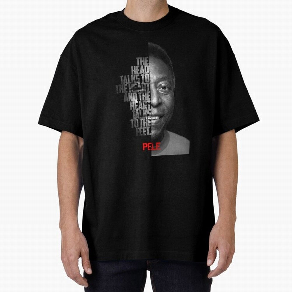 Black and white Pele quote1 Essential T-Shirt Cheer for FIFA World Cup 2026 USA Canada Mexico Spirit, Featuring France, CR7, Match Day Excitement, Supporter Culture, Golden Goals and Global Football Passion; Created for Match Day Parties, Soccer