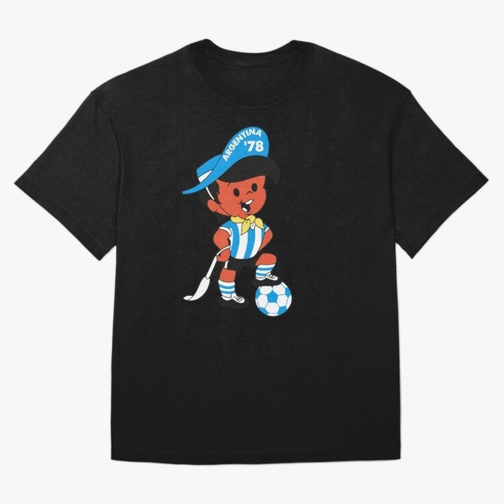 Argentina 78 Mascot Print1 Essential T-Shirt Bring Supporter Culture to Match Day Hype around FIFA World Cup 2026 USA Canada Mexico, Neymar, Haaland and Cristiano Ronaldo, France, Classic Soccer Heritage, Championship Pressure, Fan Loyalty and
