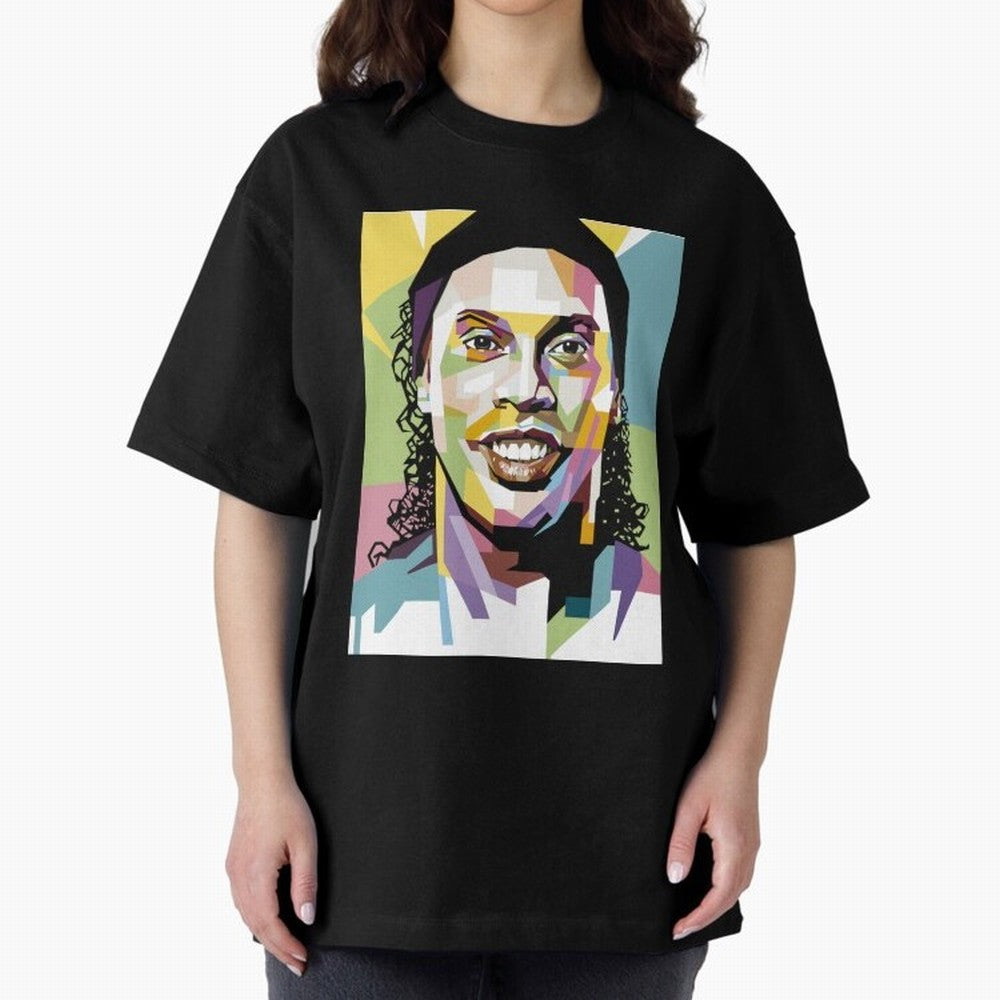 Ronaldinho Pop Art18 Classic T-Shirt Upgrade FIFA World Cup 2026 for Fans of Mbappe and England, Bringing Football Festival Excitement, Trophy Ambitions, Country Rivalries and Star Player Buzz; Ideal for Passionate Fans Who Love Underdog Stories,