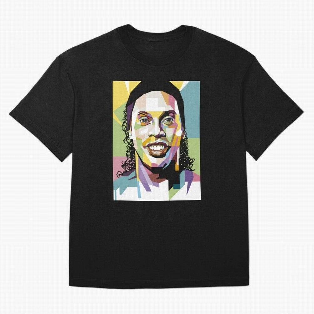 Ronaldinho Pop Art18 Classic T-Shirt Upgrade FIFA World Cup 2026 for Fans of Mbappe and England, Bringing Football Festival Excitement, Trophy Ambitions, Country Rivalries and Star Player Buzz; Ideal for Passionate Fans Who Love Underdog Stories,