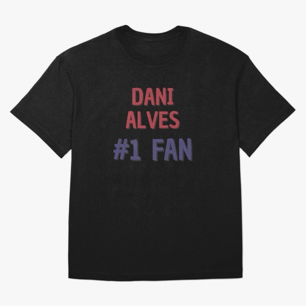 Dani Alves - #1 Fan Essential T-Shirt Celebrate Supporters United by FIFA World Cup 2026 Spirit, Celebrating Argentina, Cristiano Ronaldo, Haaland and CR7, Global Supporter Spirit, Legendary Goals, National Colors and Tournament Celebration; Great