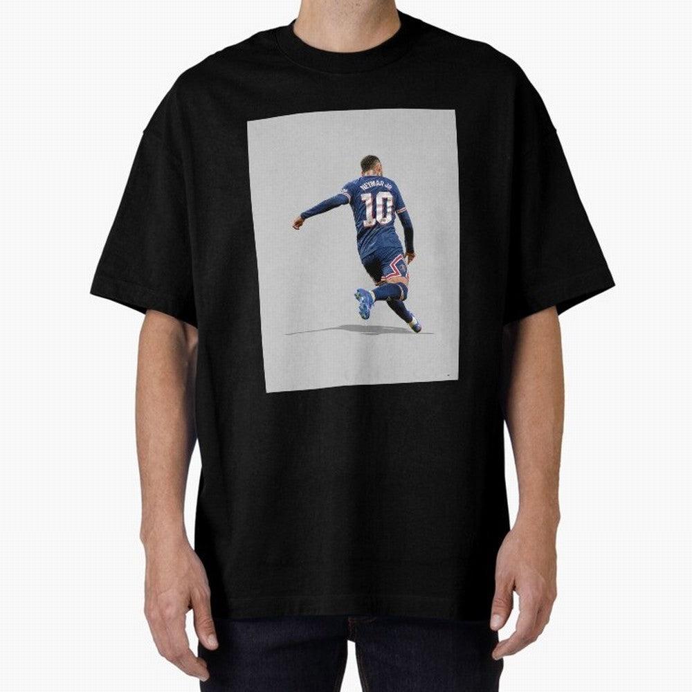 Neymar Premium T-Shirt Stand with Match Day Hype around FIFA World Cup 2026, Haaland and Mbappe, Brazil, Portugal and Argentina, Tournament Hype, Historic Matchups, Family Viewing Parties and Global Sports Pride; Ideal for Fans Who Follow Messi,