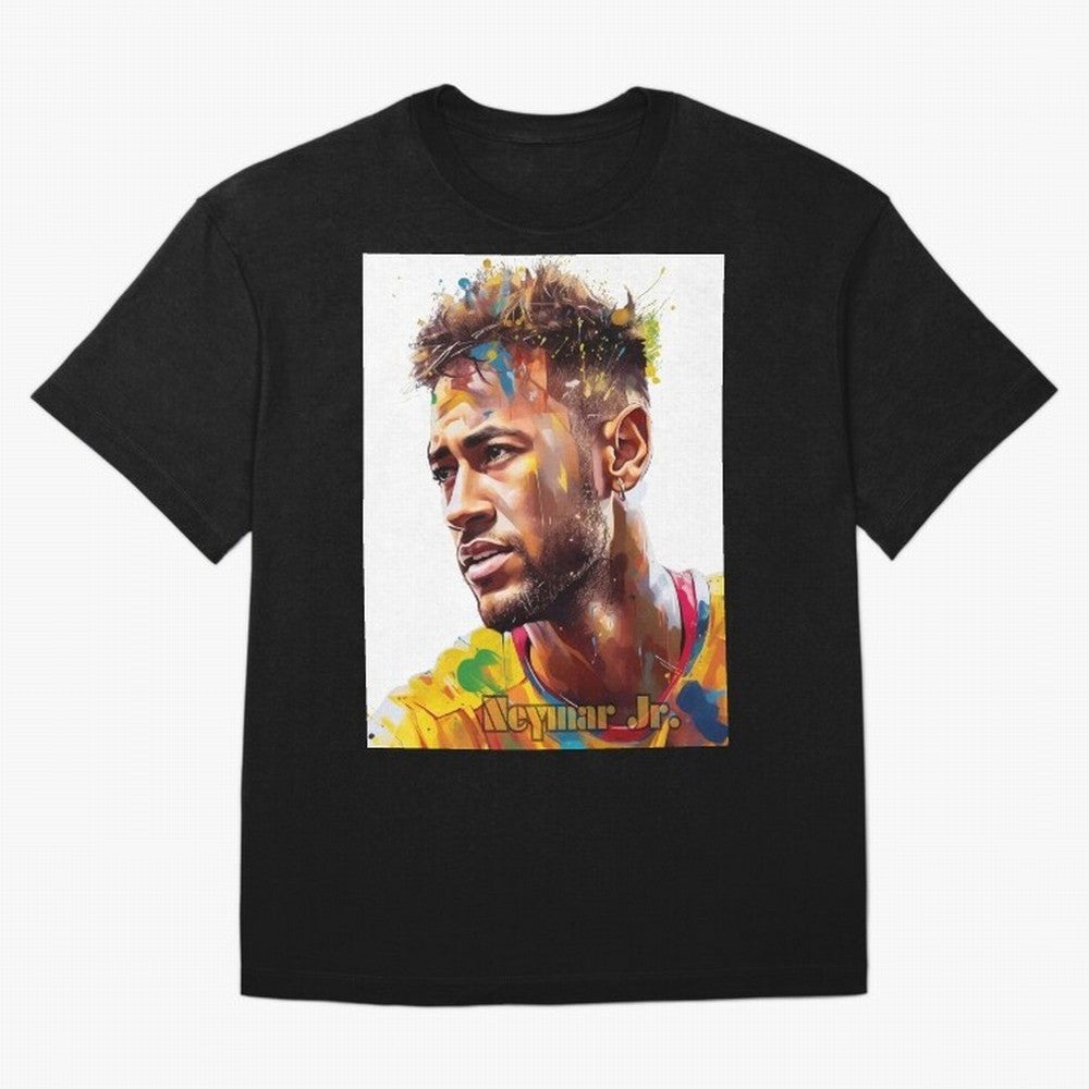 Neymar Graphic T-Shirt Show Your Love for Global Football Passion for FIFA World Cup 2026 Group Stage, Celebrating CR7 and Messi, Brazil, Fan Favorite Moments, National Team Passion, Big Match Drama and Soccer History; Perfect for People Who Love