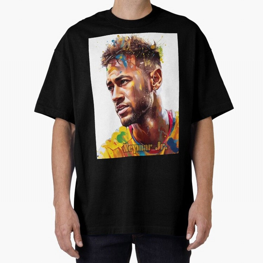 Neymar Graphic T-Shirt Show Your Love for Global Football Passion for FIFA World Cup 2026 Group Stage, Celebrating CR7 and Messi, Brazil, Fan Favorite Moments, National Team Passion, Big Match Drama and Soccer History; Perfect for People Who Love