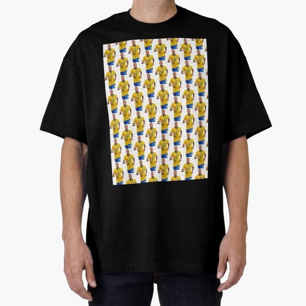 Neymar Star Sexy Graphic T-Shirt Make Your Look Match FIFA World Cup 2026 USA Canada Mexico Spirit, Inspired by France and Portugal, Neymar, Haaland and Cristiano Ronaldo, Supporter Pride, Iconic Celebrations, Legendary Names and Global Match Day