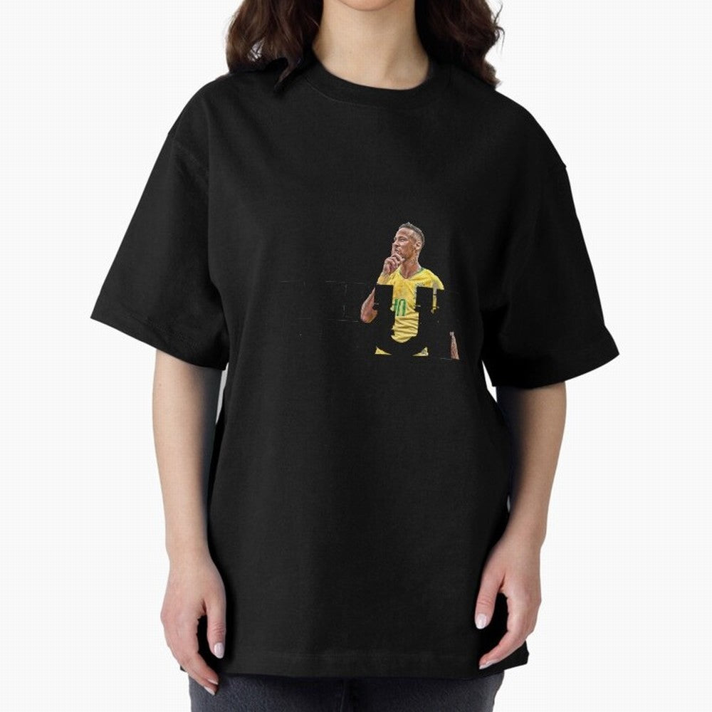 NEYMAR NEVER GIVE UP Premium T-Shirt Keep Football History Alive during the FIFA World Cup 2026 Group Stage Journey through Messi, Neymar and Mbappe Highlights, Argentina, France and Brazil Pride, Championship Spirit, Famous Goals, Roaring Crowds
