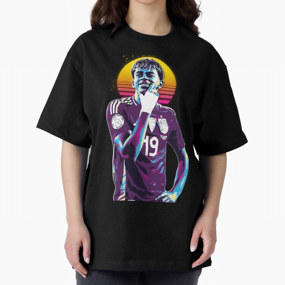 Lamine Yamal celebration Classic T-Shirt Elevate Global Football Passion for FIFA World Cup 2026 Group Stage, Capturing Messi, CR7 and Mbappe, England, Championship Spirit, Famous Goals, Roaring Crowds and International Football Unity; Perfect for