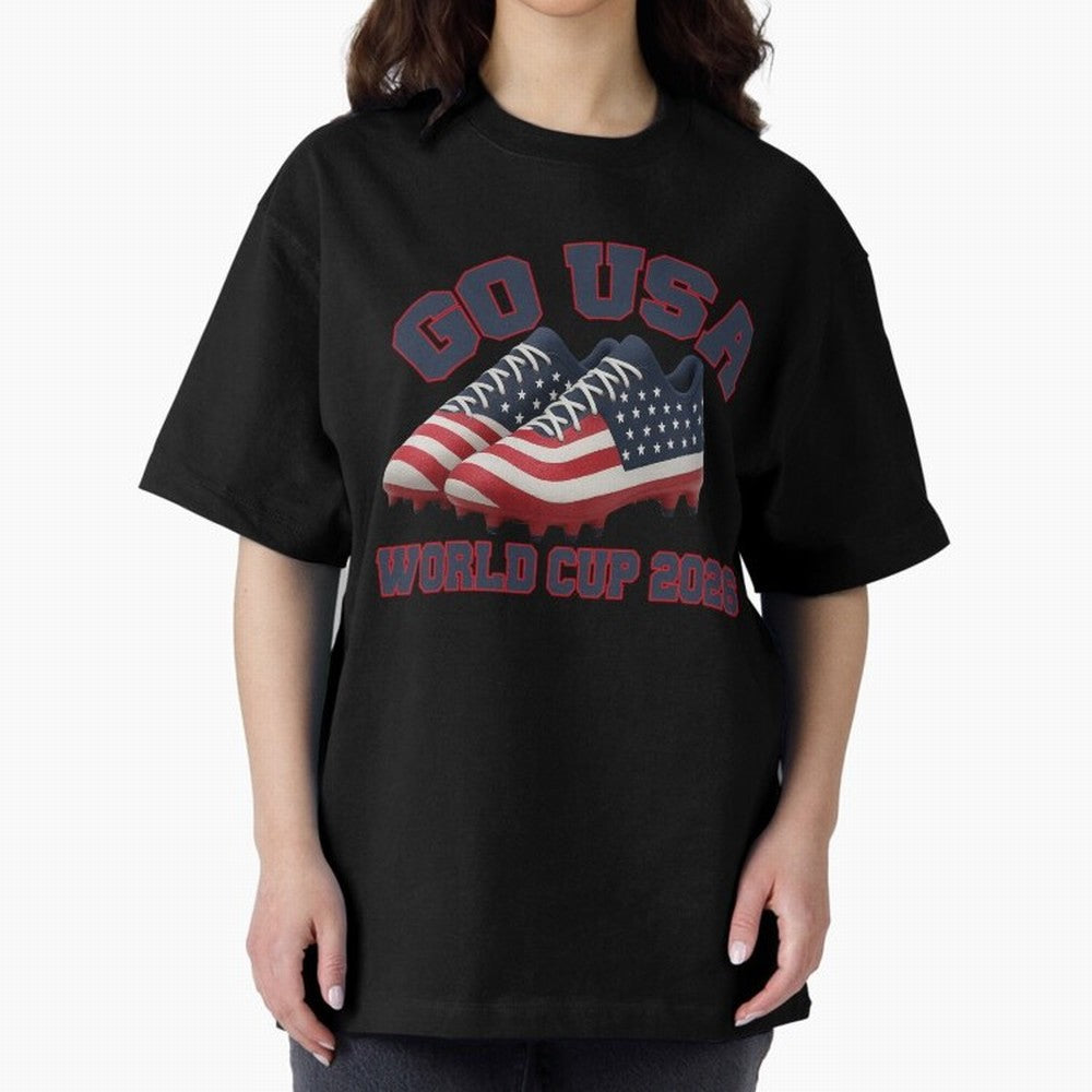 Go USA!. USA 2026, World Cup 2026, World Cup soccer, USA Soccer, USA Men Classic T-Shirt Embrace Global Football Passion for FIFA World Cup 2026, Built around Messi, Neymar and Mbappe, Argentina, France and Brazil, Stadium Memories, Football