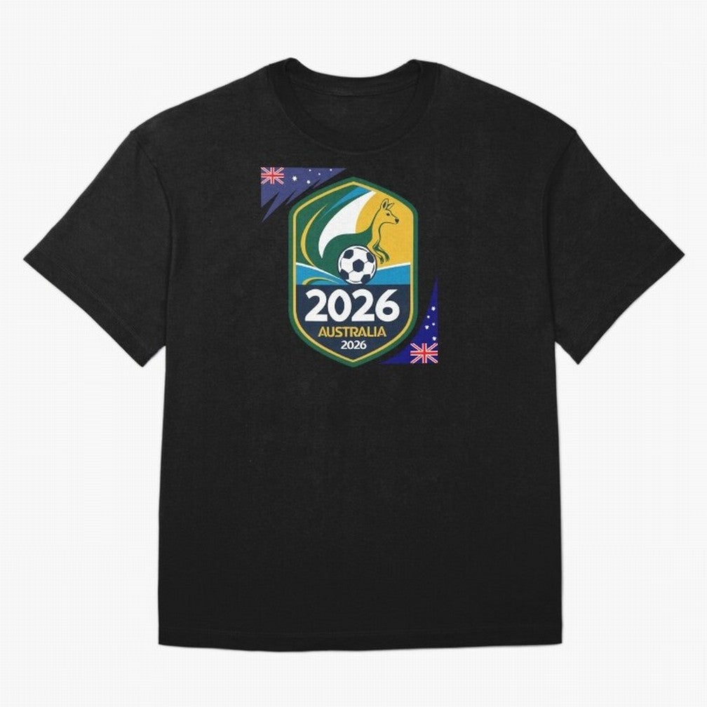 Australia WC2026 Classic T-Shirt Feel the Heartbeat of Match Day Hype around FIFA World Cup 2026 USA Canada Mexico, Mbappe and Neymar, Argentina, France and Brazil, Stadium Memories, Football Loyalty, International Chants and Championship