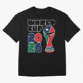 Minimalist Funky World Cup 2026 Design Classic T-Shirt Fuel Your Fan Pride for Match Day Hype around FIFA World Cup 2026 USA Canada Mexico, Mbappe, Argentina, France and Brazil, Stadium Chants, National Pride, Trophy Dreams and Unforgettable