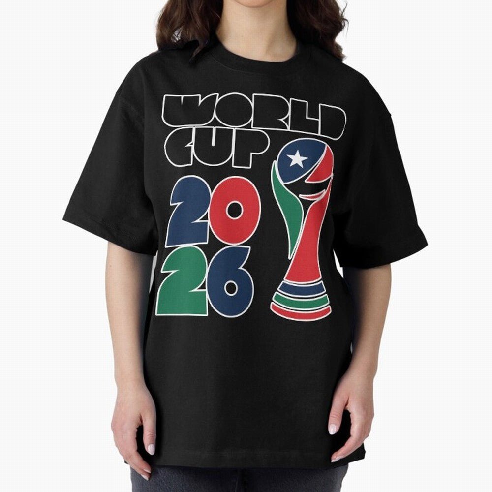 Minimalist Funky World Cup 2026 Design Classic T-Shirt Fuel Your Fan Pride for Match Day Hype around FIFA World Cup 2026 USA Canada Mexico, Mbappe, Argentina, France and Brazil, Stadium Chants, National Pride, Trophy Dreams and Unforgettable