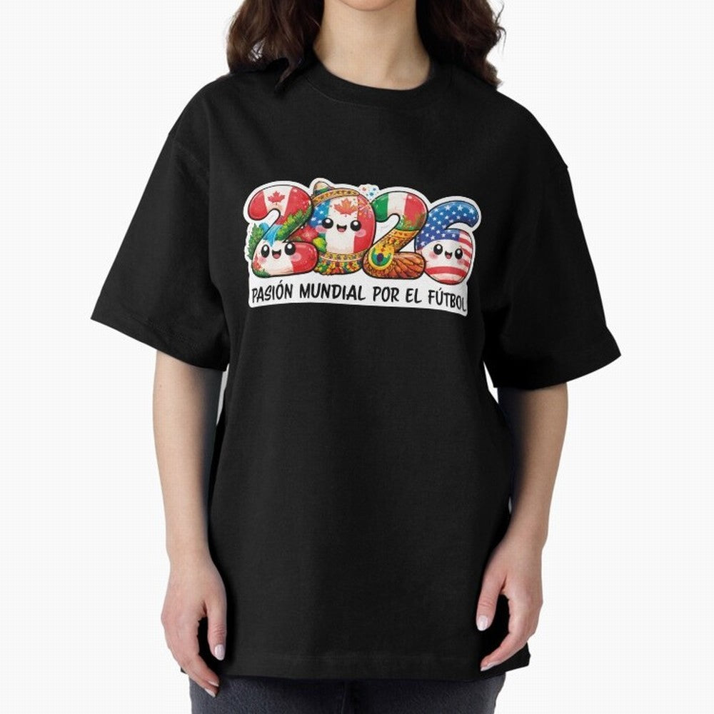 World Football Passion 2026 Classic T-Shirt Represent Fans Who Live for FIFA World Cup 2026 for Fans of Messi and Cristiano Ronaldo and England, Bringing Tournament Hype, Historic Matchups, Family Viewing Parties and Global Sports Pride; Created