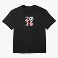 2026 soccer logo Classic T-Shirt Carry National Pride through Match Day Hype around FIFA World Cup 2026 Group Stage, Messi, Neymar and Mbappe, France and Portugal, Stadium Memories, Football Loyalty, International Chants and Championship Tradition;