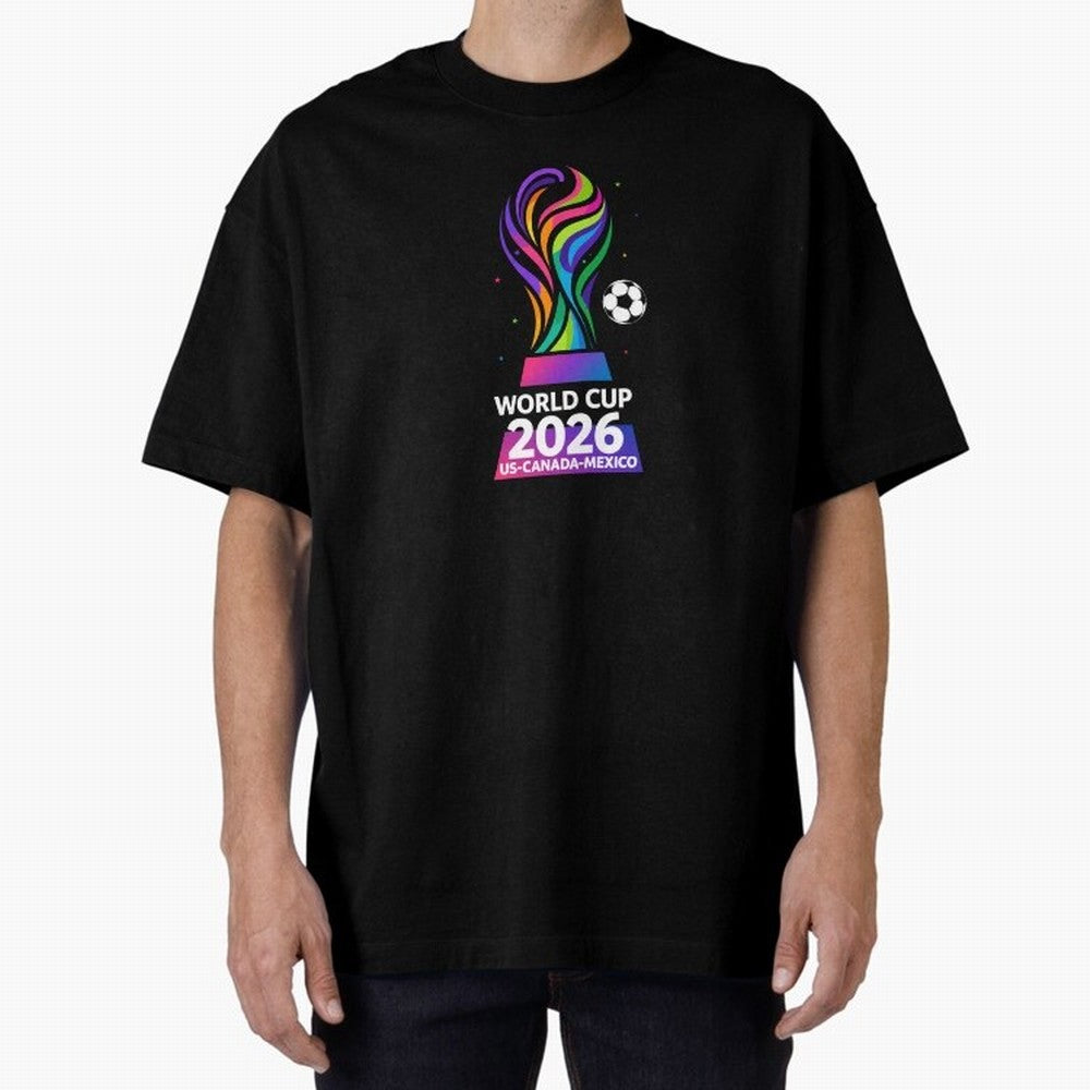 World Cup 2026 US-Canada-Mexico Soccer Trophy Classic T-Shirt Make Game Day About FIFA World Cup 2026 Group Stage for Fans of Mbappe and Neymar and France, Bringing Classic Soccer Heritage, Championship Pressure, Fan Loyalty and International