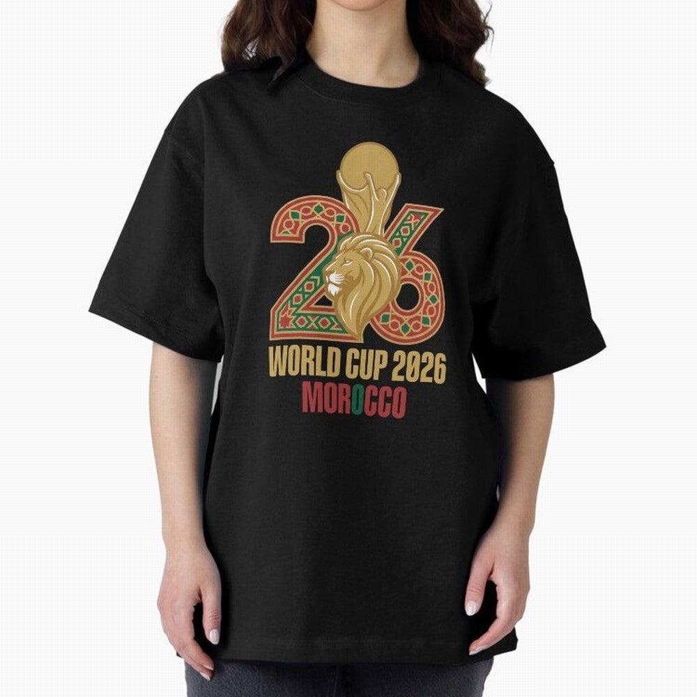 Copy of WORLD CUP 2026 MOROCCO Classic T-Shirt Mark FIFA World Cup 2026 Group Stage Filled with CR7, England Energy, Game Day Rituals, Football Legends, Country Pride and the Road to the Final; Perfect for Supporters Who Want Bold Football Energy,