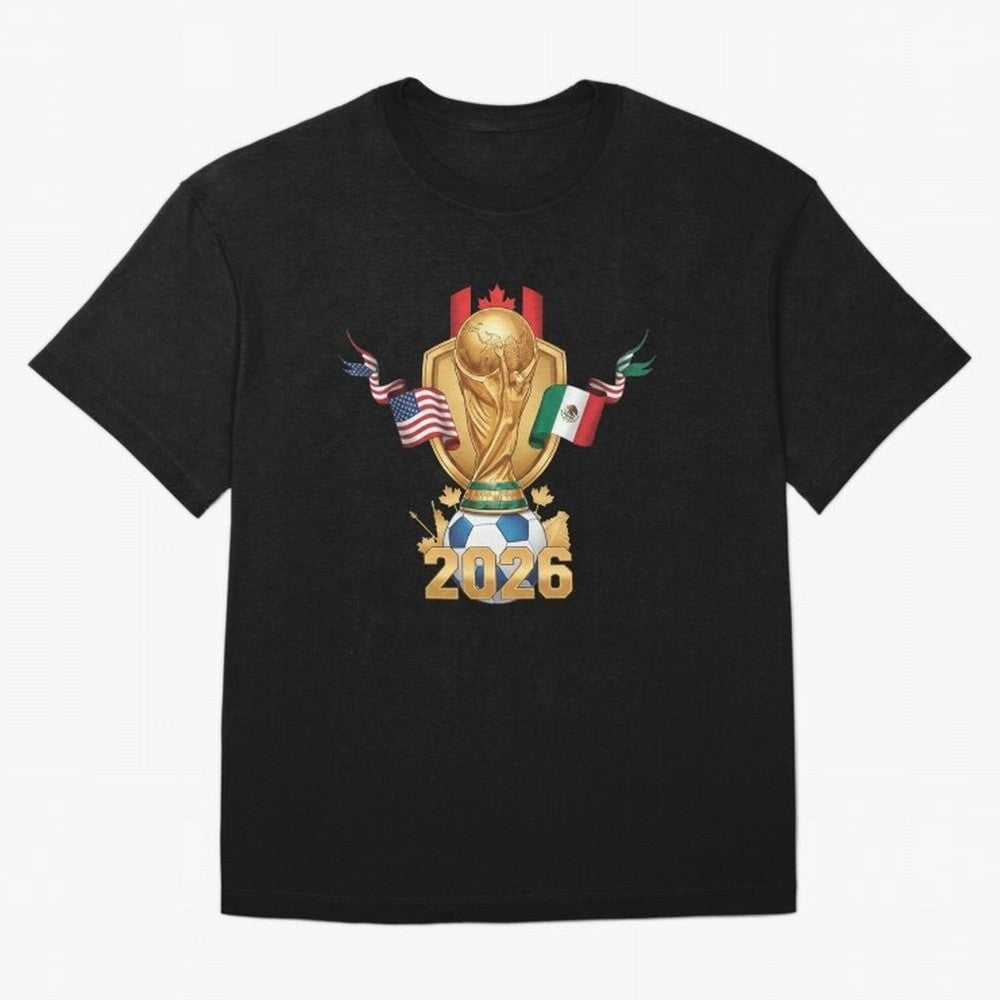 Waves of Victory 2026 Classic T-Shirt Bring Global Tournament Vibes to Global Football Passion for FIFA World Cup 2026 Group Stage, Celebrating Cristiano Ronaldo, Haaland and CR7, England and Germany, Football Passion, Legendary Performances,