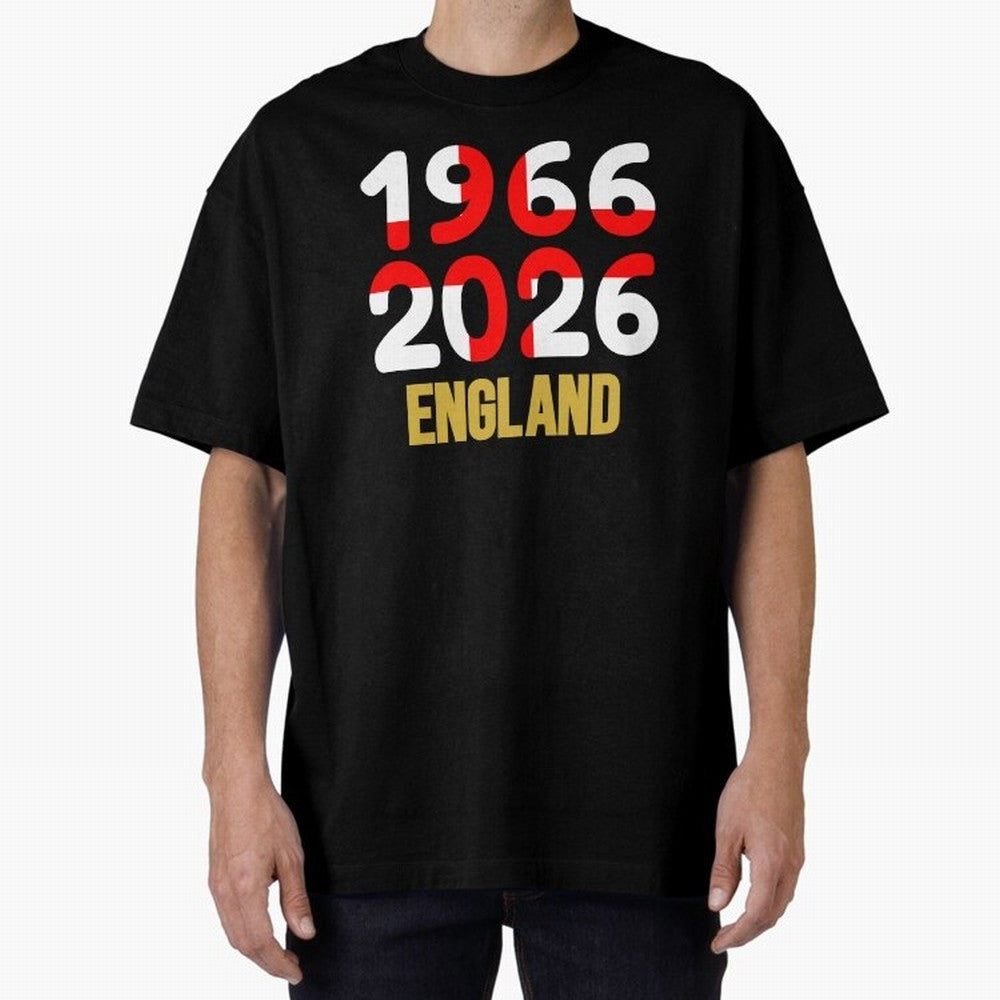 England 1966/2026 Classic T-Shirt Represent the Passion of Match Day Hype around FIFA World Cup 2026 USA Canada Mexico, Neymar, Haaland and Cristiano Ronaldo, Argentina and Brazil, Retro Football Energy, Iconic Rivalries, Trophy Chase Drama and