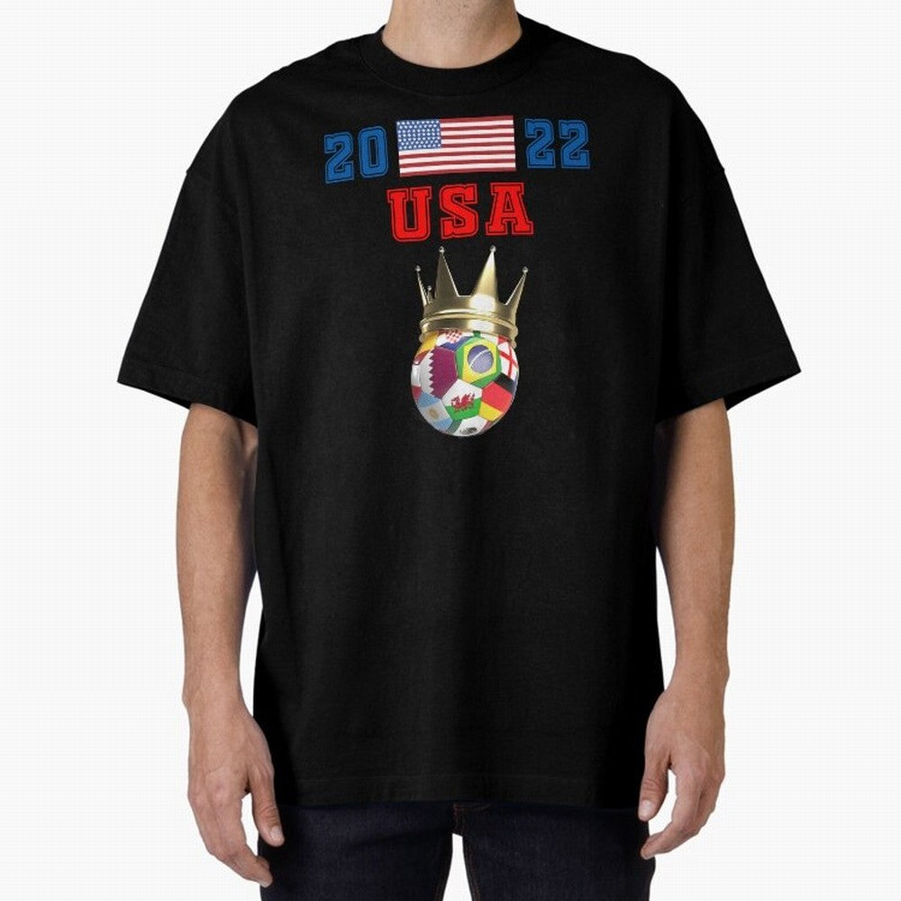 USA world cup jersey 2022 Classic T-Shirt Feel the Trophy Chase of Global Football Passion for FIFA World Cup 2026 USA Canada Mexico, Filled with Cristiano Ronaldo, Spain and Netherlands, Sports Nostalgia, International Competition, Famous Players