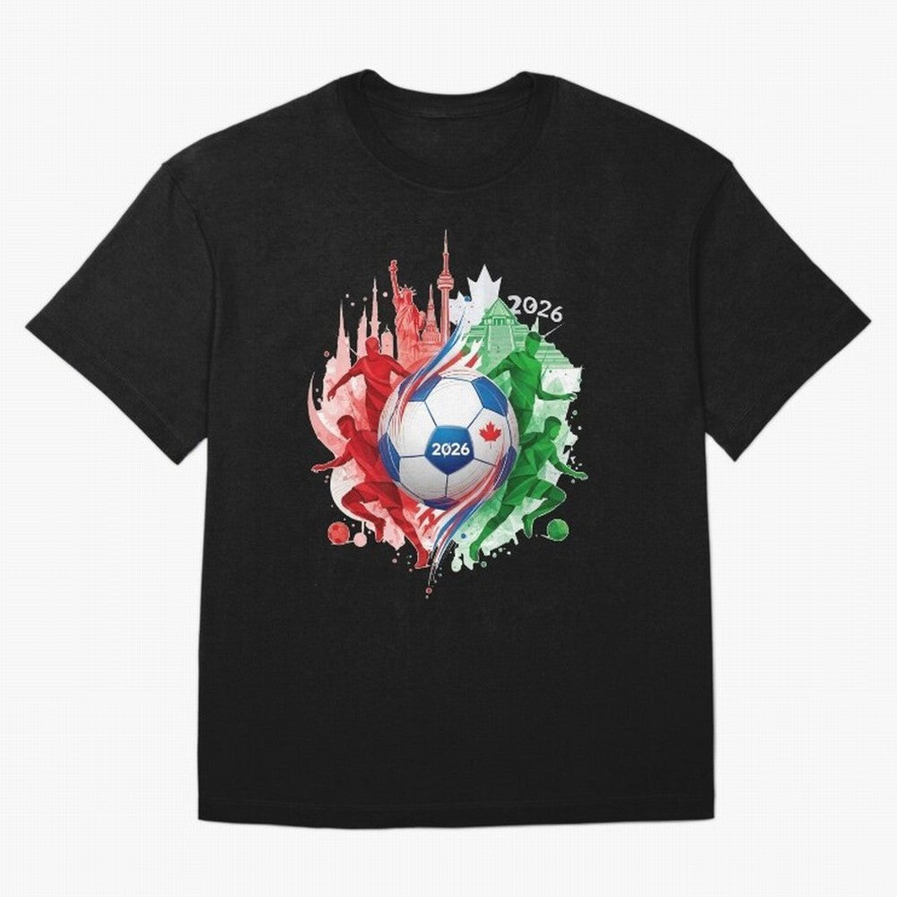 Internation Unity 2026 Classic T-Shirt Celebrate the Biggest Stage of the FIFA World Cup 2026 USA Canada Mexico Journey through Mbappe Highlights, Argentina, France and Brazil Pride, Tournament Hype, Historic Matchups, Family Viewing Parties and