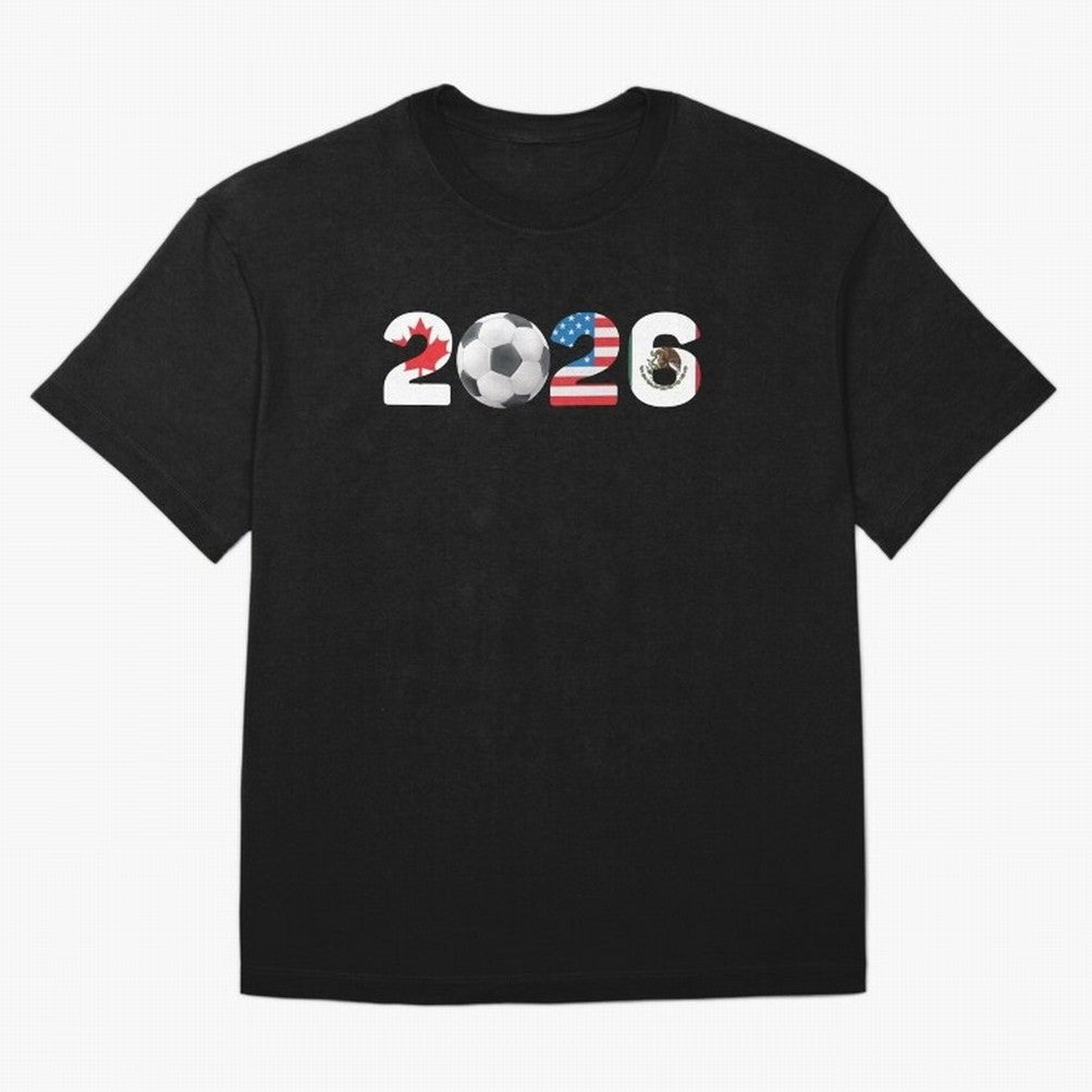 2026 North America Football Massive Event Soccer Ball Classic T-Shirt Celebrate Soccer Greatness during FIFA World Cup 2026 Group Stage Built around Neymar, Argentina and Brazil Energy, Fan Favorite Moments, National Team Passion, Big Match Drama