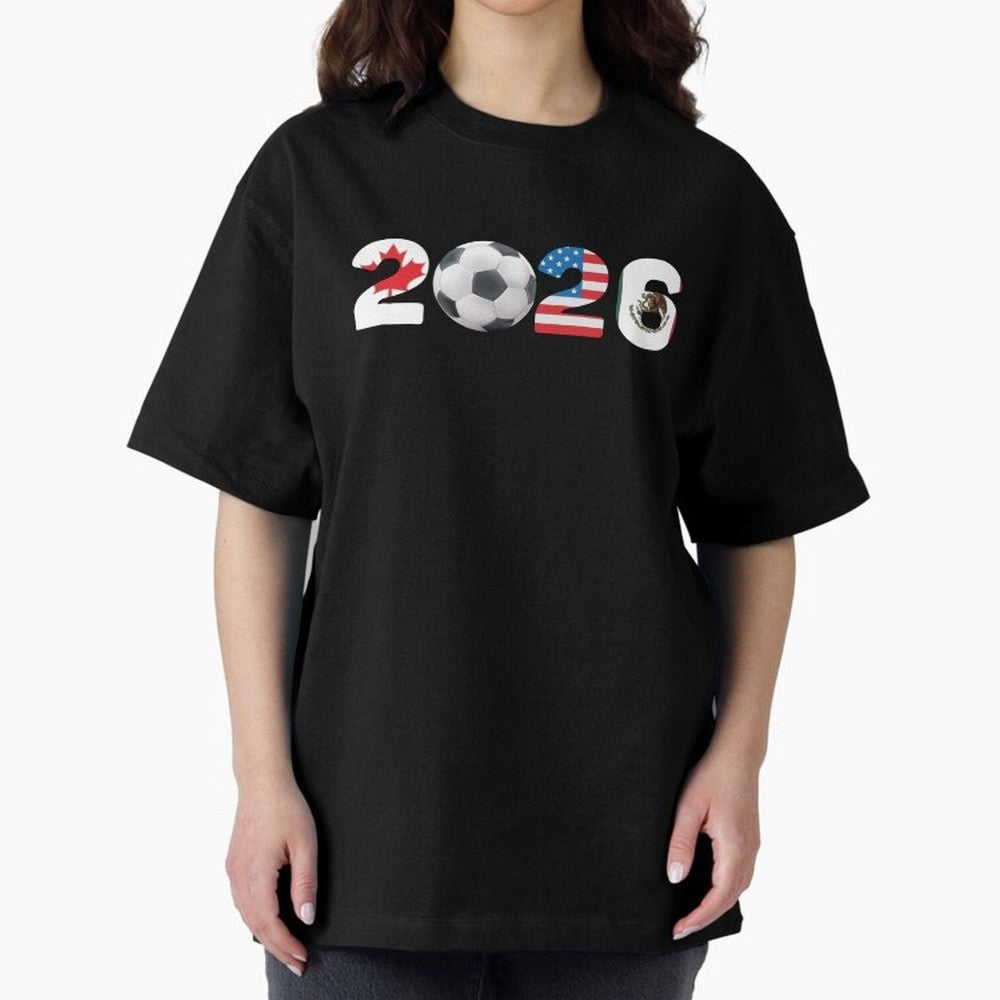 2026 North America Football Massive Event Soccer Ball Classic T-Shirt Celebrate Soccer Greatness during FIFA World Cup 2026 Group Stage Built around Neymar, Argentina and Brazil Energy, Fan Favorite Moments, National Team Passion, Big Match Drama
