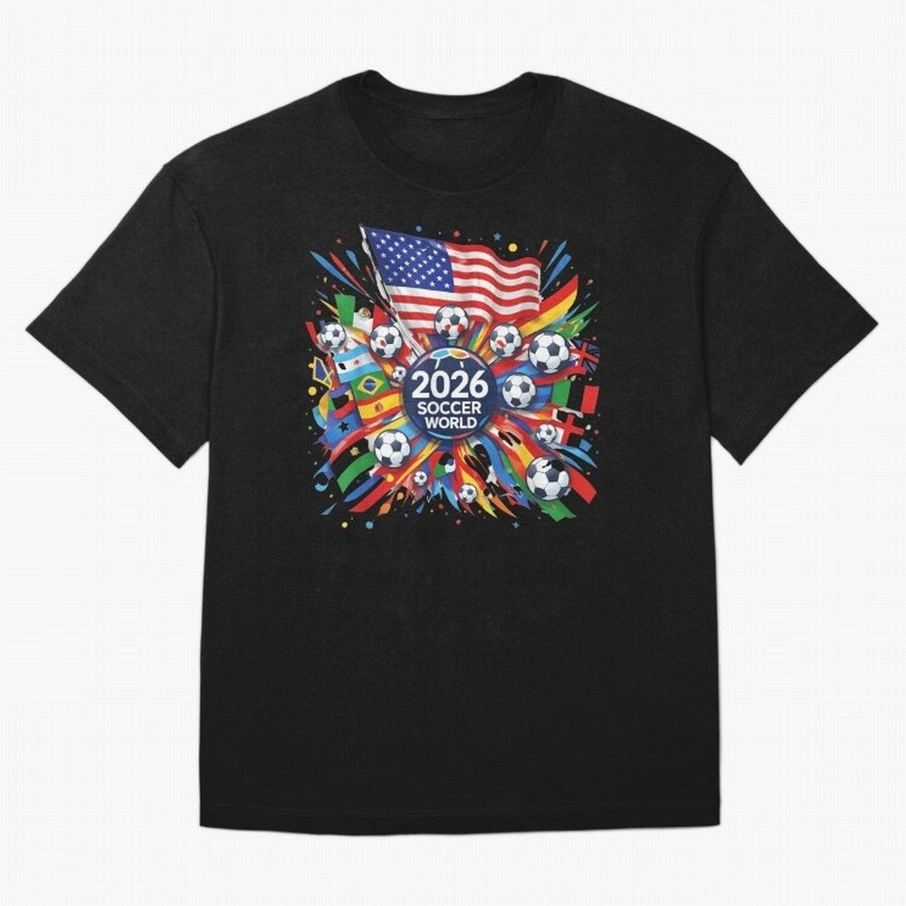 2026 Soccer World Cup United States Mexico Canada Football Championship Tournament Classic T-Shirt Treasure FIFA World Cup 2026 Group Stage Connected to Messi, CR7 and Mbappe, Germany Energy, Game Day Rituals, Football Legends, Country Pride and