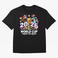 World Cup 2026 Soccer Fan USA Canada Mexico Classic T-Shirt Step into Global Football Passion for FIFA World Cup 2026 USA Canada Mexico, Highlighting Cristiano Ronaldo, Haaland and CR7, Argentina, France and Brazil, Football History, Final Match