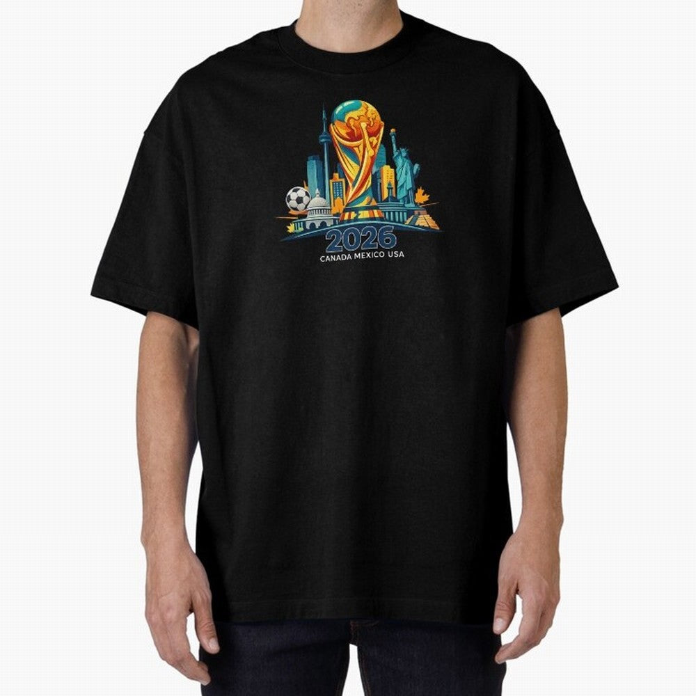 World Football Spirit 2026 - Global Football Championship - USA Canada Mexico Soccer Fan Classic T-Shirt Honor Football Greatness during Global Football Passion for FIFA World Cup 2026, Highlighting CR7, Germany, Football History, Final Match