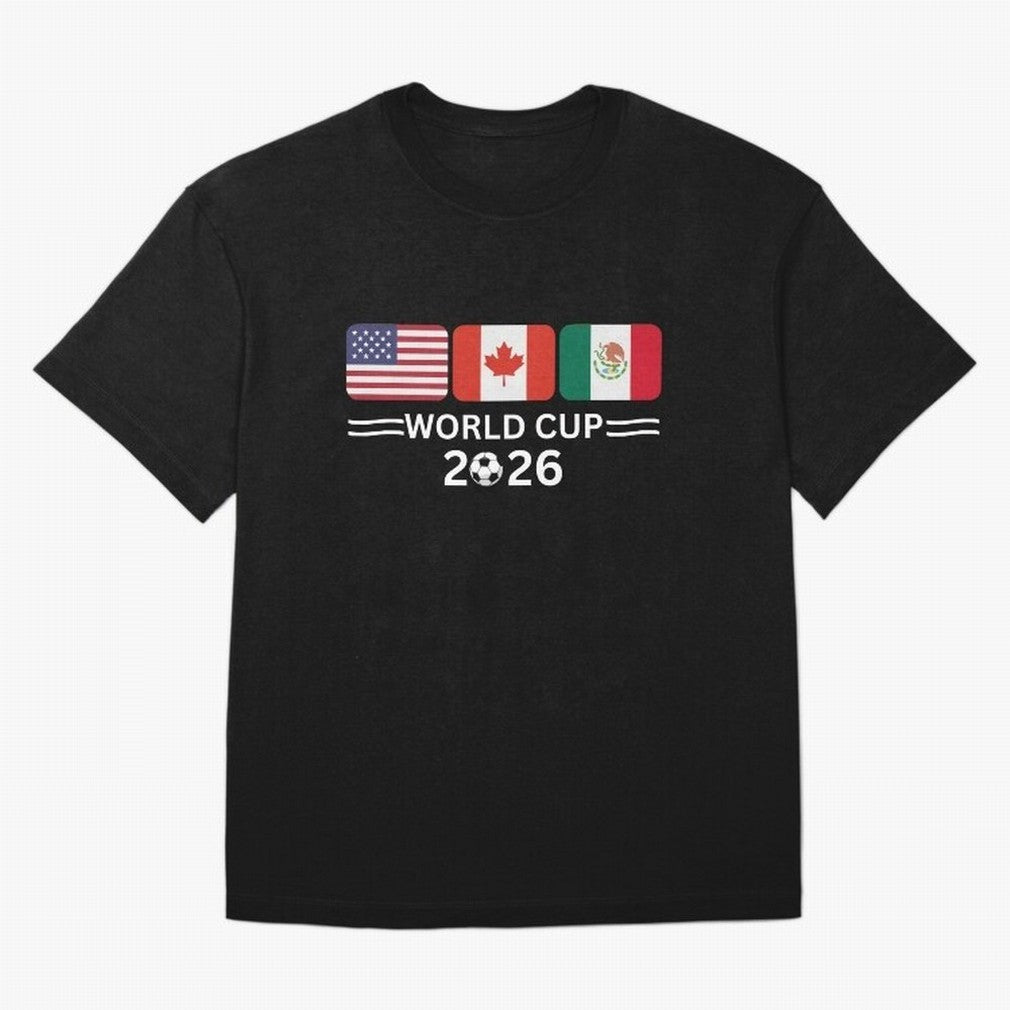 Football World Cup 2026 USA Canada Mexico Soccer & Football Fan Classic T-Shirt Bring Match Day Fire to the FIFA World Cup 2026 Journey through Haaland Highlights, Netherlands Pride, Stadium Memories, Football Loyalty, International Chants and